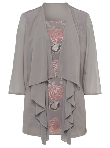 Sieh an! 2-in-1-Shirt in grau