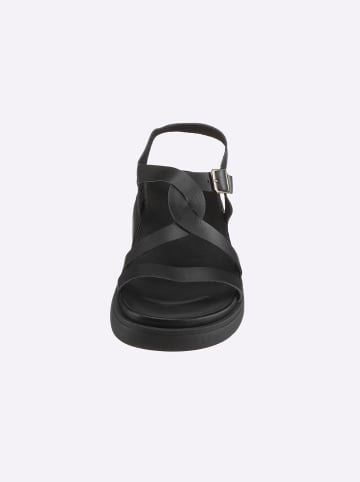 Heine Sandale in schwarz