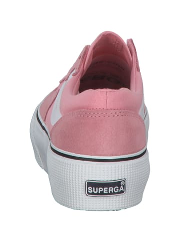 Superga Schnürschuhe in pink white