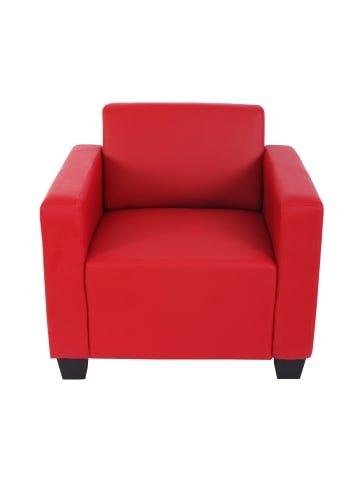 MCW Modulare Garnitur Moncalieri, Sessel mit Armlehnen, rot