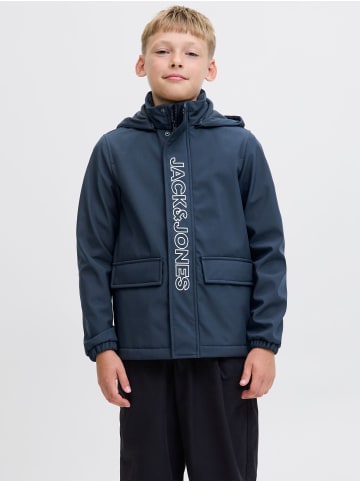 JACK & JONES Junior Softshell Jacke in Navy Blazer