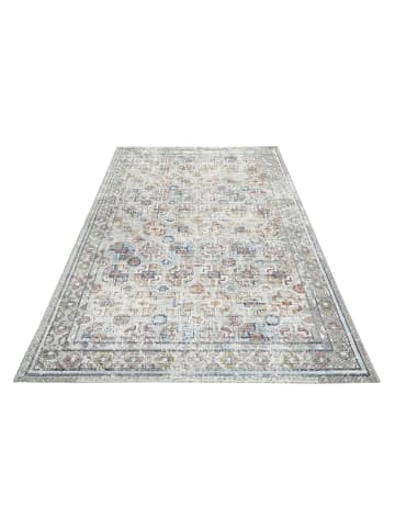 Wecon Home Outdoorteppich "Geneva" in Hellblau/Creme Beige