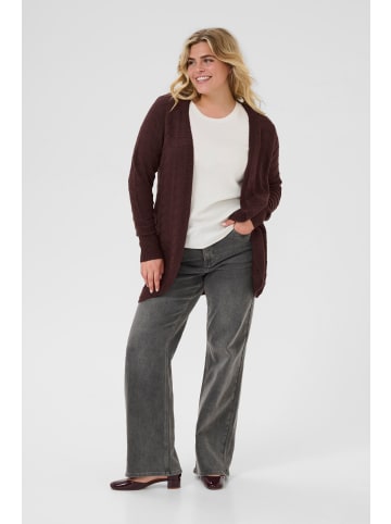 KAFFE curve Strickjacke KCemana Regular fit in Fudge