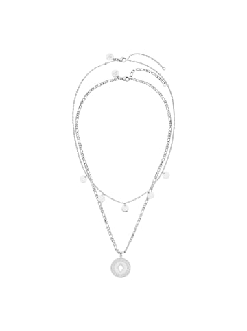 PURELEI Halsketten-Set Kohala Silber