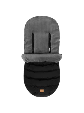 fillikid Winterfußsack Hybrid Daune Exclusiv in Schwarz