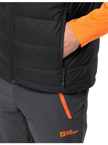 Jack Wolfskin Weste für Herren in schwarz