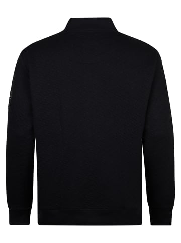 Petrol Industries Casual Strickjacke in Übergröße Kilómetro in Schwarz