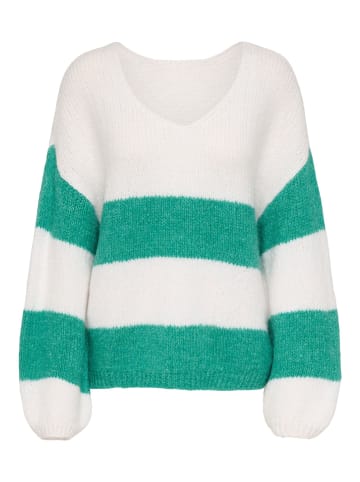 JDY Strickpullover in Cloud Dancer