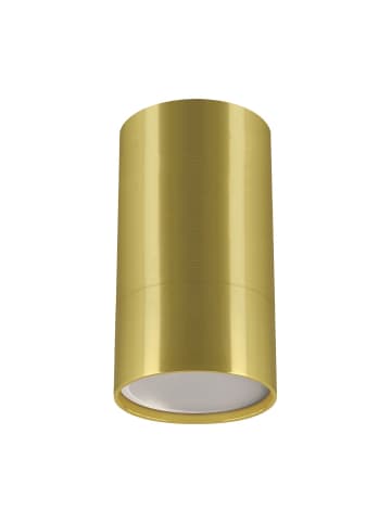 Licht-Erlebnisse Deckenlampe Ø 5.5 x (H)10 cm in Gold