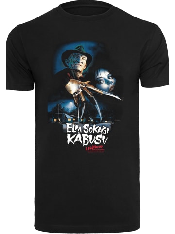 F4NT4STIC T-Shirt Nightmare On Elm Street Turkish Movie Poster in schwarz