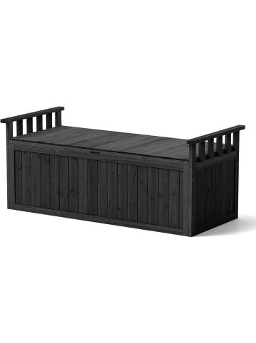 COSTWAY Gartenbox 128x58x53cm in Schwarz