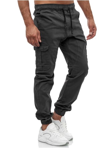 Tazzio Cargohose "16610" - Regular Fit - in Anthrazit