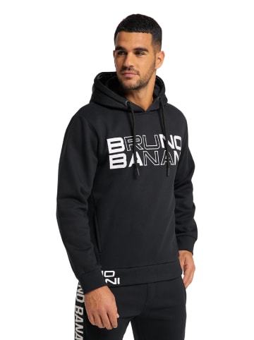 Bruno Banani Hoodie ohne Reißverschluss BROOKS in Schwarz