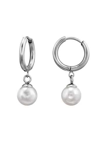 Bungsa Creolen in Silber