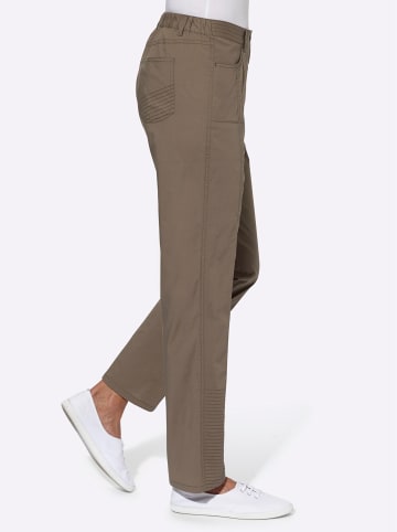 WITT WEIDEN Stretch-Hose in taupe