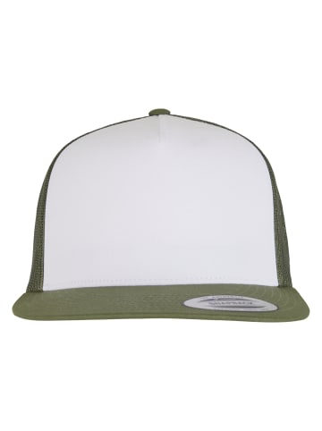  Flexfit  Flexfit Trucker in olive/white/loden