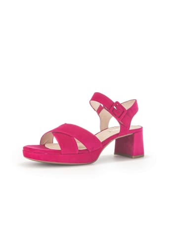 Gabor Comfort Plateau Sandalen in pink