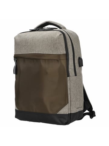 PICARD Speed - Rucksack 15.4" 42 cm USB (schwarz) in nougat
