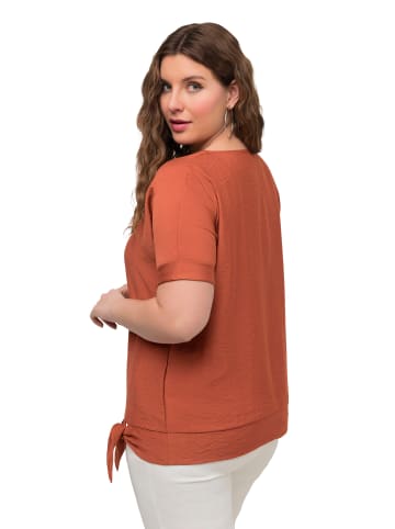 Ulla Popken Shirt in terracotta