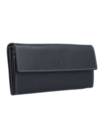 Esquire Dallas Geldbörse Leder 18 cm schwarz
