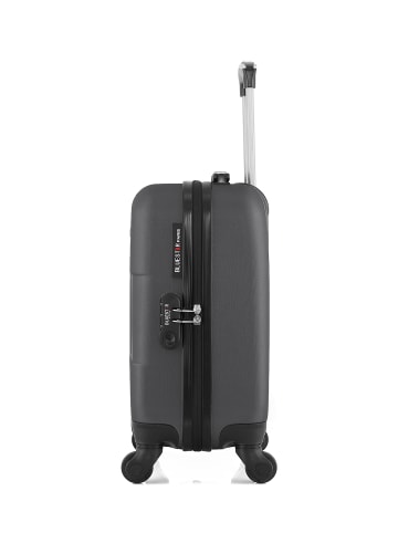 BlueStar Handgepäck Koffer MIAMI in Anthrazit (26L)