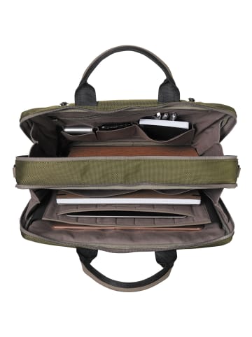 Leonhard Heyden Helsinki Aktentasche 42 cm Laptopfach oliv