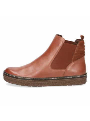 Caprice Stiefeletten für Damen in cognac