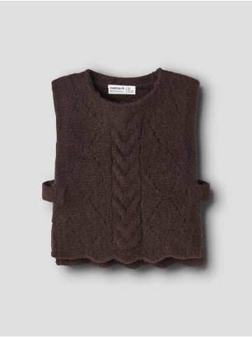 name it Strickweste in Chocolate Plum1