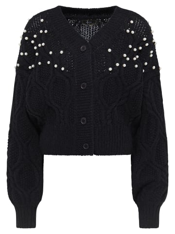 faina Damen Strickjacke in Schwarz