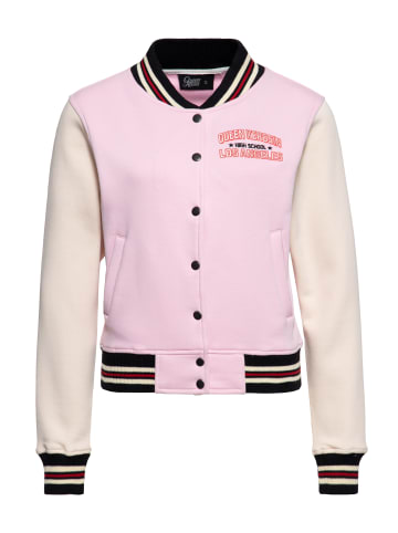 Queen Kerosin Queen Kerosin Collegejacke High School in rosa