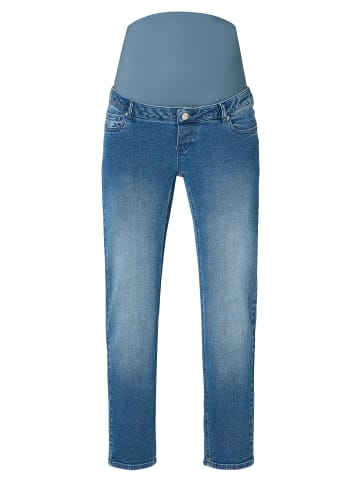 Noppies Straight Umstandsjeans Azua in Vintage Blue
