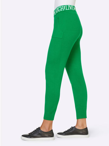 Heine Strickhose in grasgrün