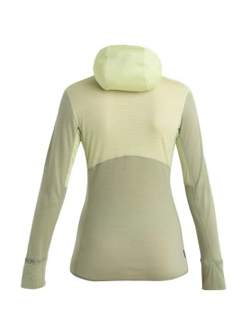 icebreaker Shirt Merino 200 Realfleece Descen in Laubgrün1738