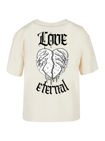 F4NT4STIC Tee Love Eternal Herz in Händen in Whitesand