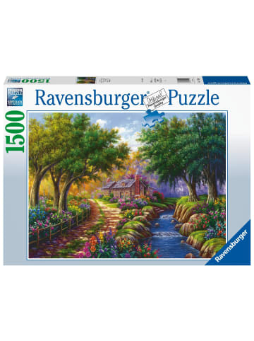 Ravensburger Ravensburger Puzzle 17109 Cottage am Fluß 1500 Teile Puzzle
