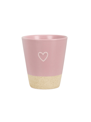 Krasilnikoff Stoneware Mug aus Becher aus Steingut in rosa