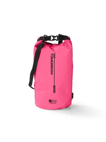 Where Tomorrow PVC dry bag 10L - pink wasserdichte Tasche