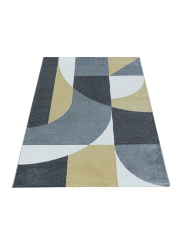 Teppich Boss Kurzflor Teppich Elisa Gelb