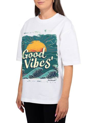 Reichstadt Reichstadt Oversized T-Shirt Damen  24RSW057 Sunset Vibes S