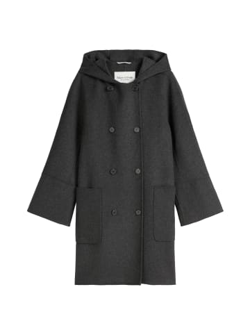 Marc O'Polo Kapuzen-Mantel relaxed in night grey melange