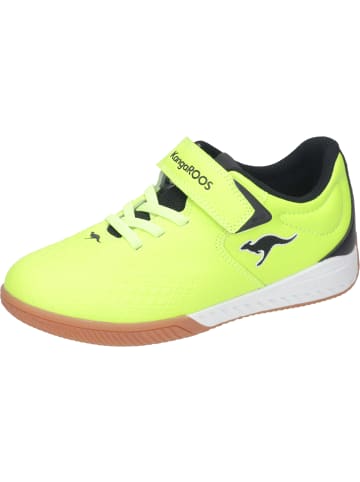 Kangaroos Fitnessschuhe / Hallenschuhe in neon yellow/jet black