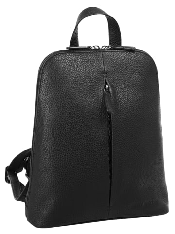 Betty Barclay Rucksack echt Leder in schwarz