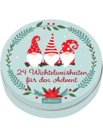 ars edition Nonbook - Adventskalender in der Dose. 24 Wichtelweisheiten für den Advent