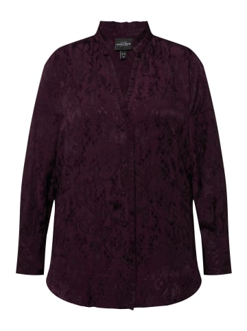 Ulla Popken Bluse in dunkle pflaume