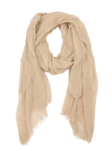 SASSYCLASSY Musselin Schal in Beige