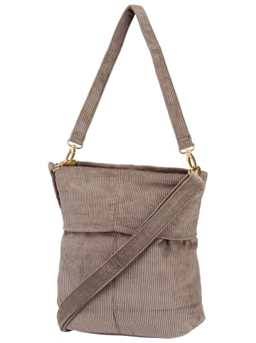 Zwei Handtasche Mademoiselle M12 in Cord/Mocca