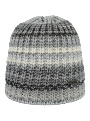 Eisglut Strickmütze in grau