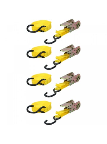 Dunlop Autogurte Spanner 4 Stk. 5m / 350 kg in Gelb
