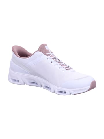 Skechers Damen- Schnürschuhe GLIDE-STEP GRATIFY - EVERYDAY BLISS in Weiß