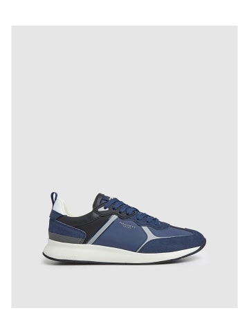 Hackett London Sneakers HMS21327 in Marine